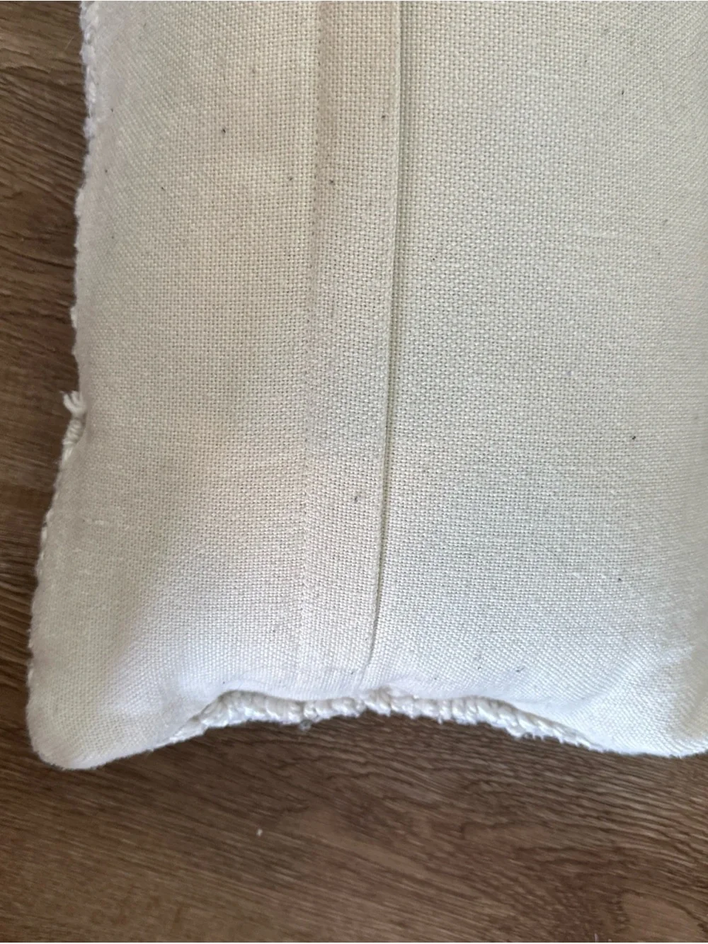 Textured Cream Knit Lumbar Pillow MAGNOLIA 26”x 14” Joanna Gaines